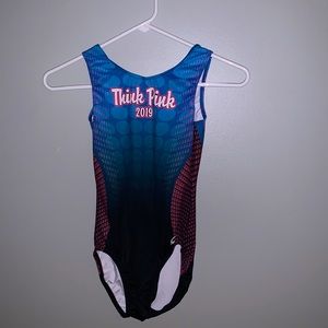 think pink leotard